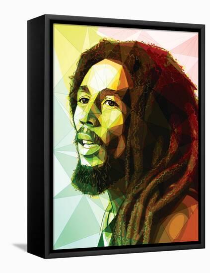 Bob Marley-Enrico Varrasso-Framed Stretched Canvas