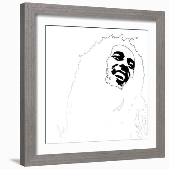 Bob Marley-Logan Huxley-Framed Art Print