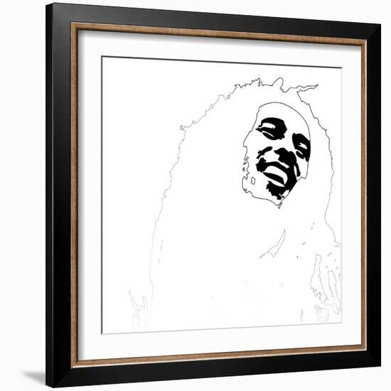 Bob Marley-Logan Huxley-Framed Art Print