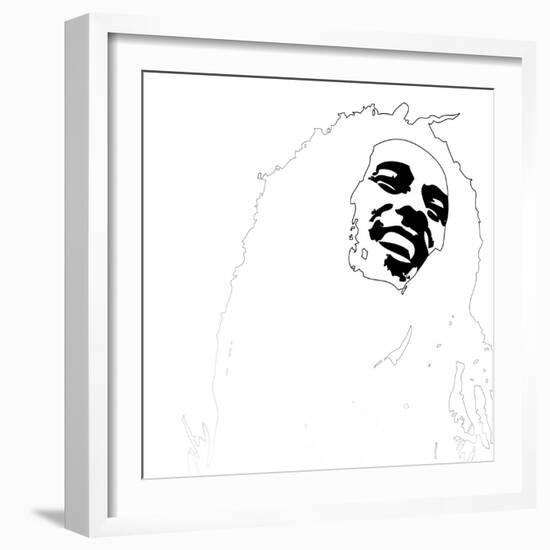 Bob Marley-Logan Huxley-Framed Art Print