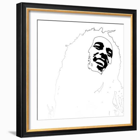 Bob Marley-Logan Huxley-Framed Art Print