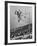 Bob Richards Competing in the High Jump at 1952 Olympics-Ralph Crane-Framed Premium Photographic Print