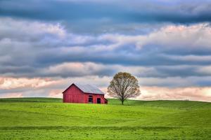 Red Barn Photographic Print By Bob Rouse Art Com