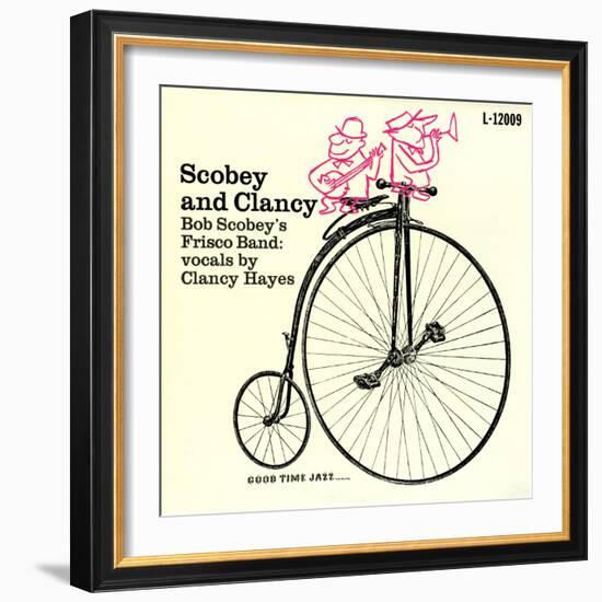 Bob Scobey - Scobey and Clancy-null-Framed Art Print