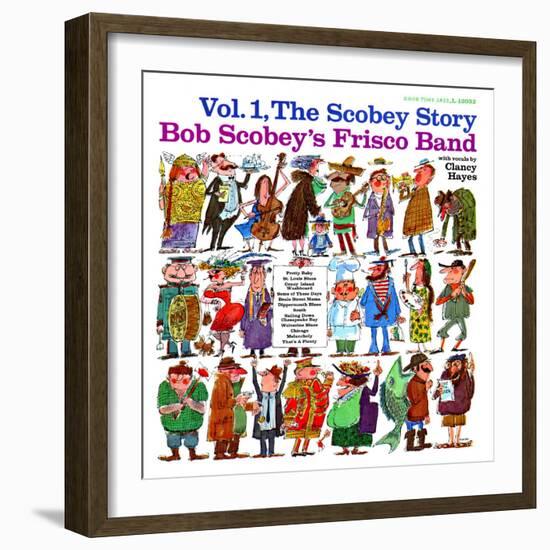 Bob Scobey - The Scobey Story, Vol. 1-null-Framed Art Print