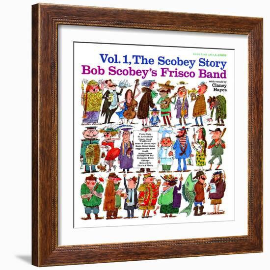 Bob Scobey - The Scobey Story, Vol. 1-null-Framed Art Print