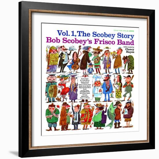 Bob Scobey - The Scobey Story, Vol. 1-null-Framed Art Print