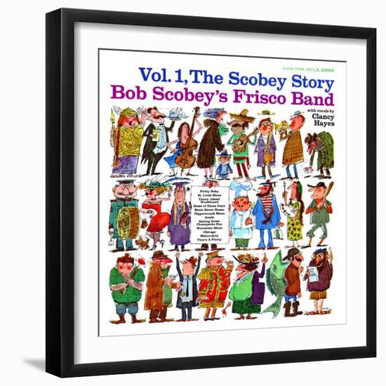 Bob Scobey - The Scobey Story, Vol. 1-null-Framed Art Print