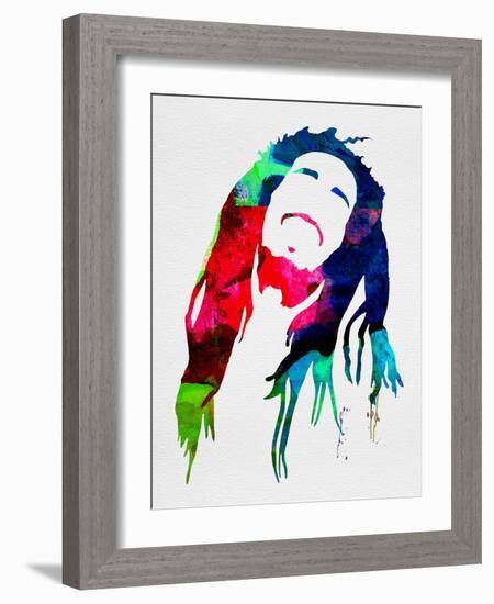 Bob Watercolor-Lora Feldman-Framed Art Print