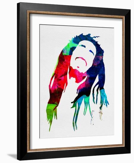 Bob Watercolor-Lora Feldman-Framed Art Print