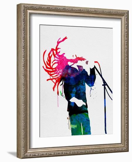 Bob Watercolor-Lora Feldman-Framed Art Print