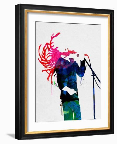 Bob Watercolor-Lora Feldman-Framed Art Print