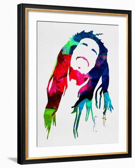 Bob Watercolor-Lora Feldman-Framed Art Print