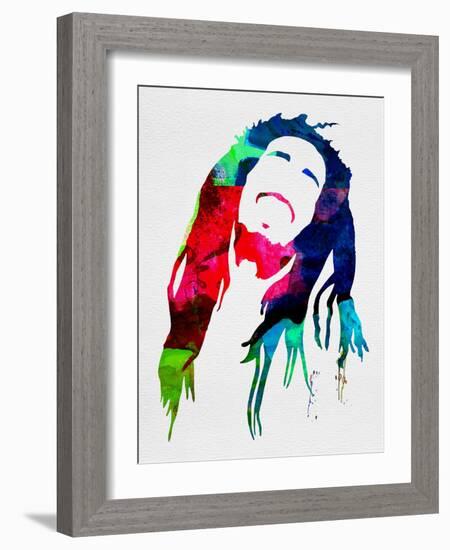 Bob Watercolor-Lora Feldman-Framed Art Print