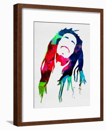 Bob Watercolor-Lora Feldman-Framed Art Print