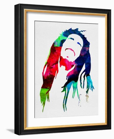 Bob Watercolor-Lora Feldman-Framed Art Print