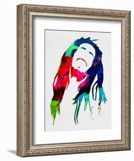 Bob Watercolor-Lora Feldman-Framed Art Print