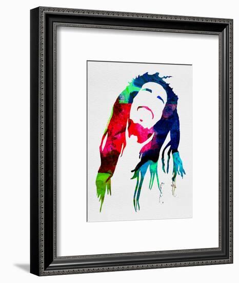 Bob Watercolor-Lora Feldman-Framed Art Print