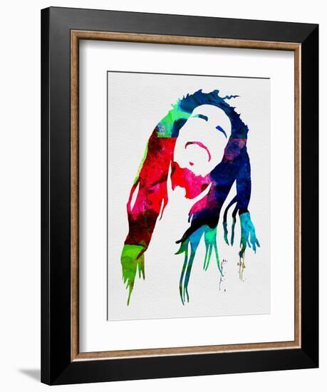 Bob Watercolor-Lora Feldman-Framed Art Print