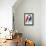 Bob Watercolor-Lora Feldman-Framed Stretched Canvas displayed on a wall