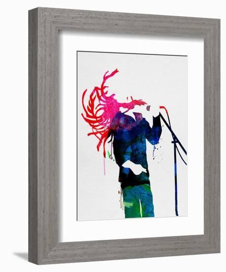 Bob Watercolor-Lora Feldman-Framed Art Print