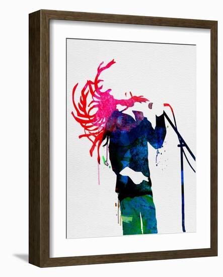 Bob Watercolor-Lora Feldman-Framed Art Print