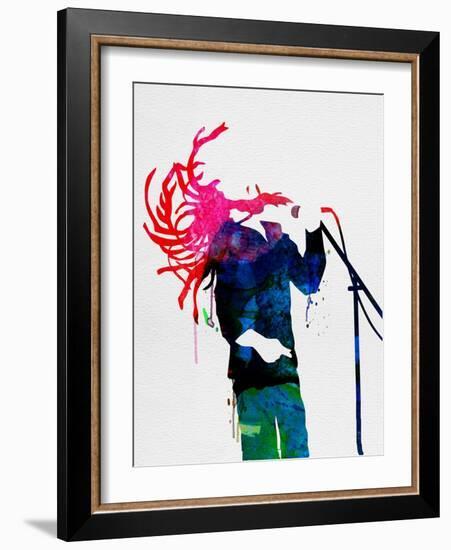 Bob Watercolor-Lora Feldman-Framed Art Print