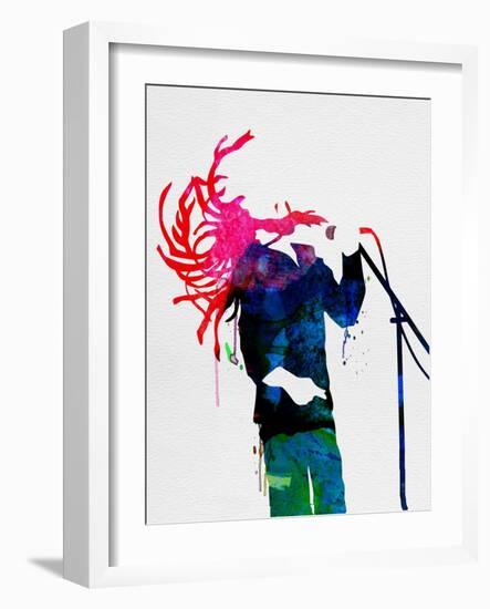 Bob Watercolor-Lora Feldman-Framed Art Print