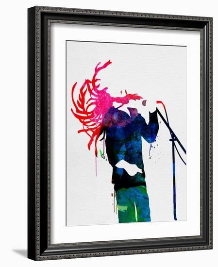 Bob Watercolor-Lora Feldman-Framed Art Print