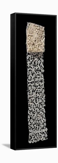 Bobbin Lace Hem, Late 1600's from Venice; Museo Del Tessuto E Del Costume-null-Framed Premier Image Canvas