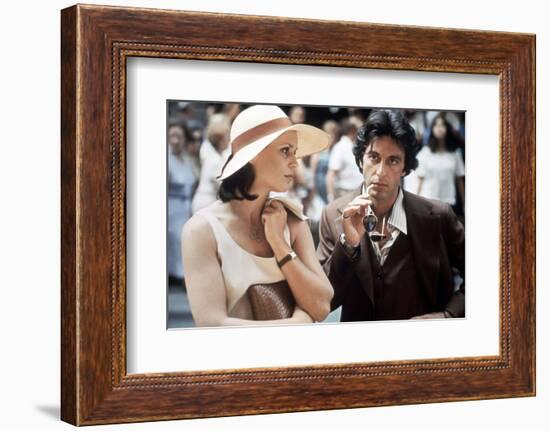 Bobby Deerfield by Sydney Pollack with Marthe Keller, Al Pacino, 1977 (photo)-null-Framed Photo