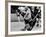 Bobby Hull No.9 in Action During Game Between Chicago Black Hawks and NY Rangers-Art Rickerby-Framed Premium Photographic Print