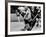 Bobby Hull No.9 in Action During Game Between Chicago Black Hawks and NY Rangers-Art Rickerby-Framed Premium Photographic Print