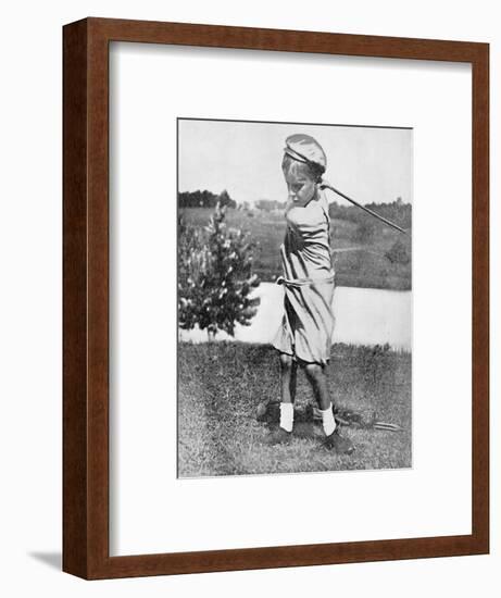 Bobby Jones as a boy, c1910-Unknown-Framed Giclee Print