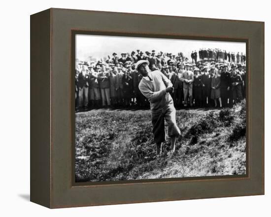 Bobby Jones at the British Amateur Golf Championship at St. Andrews, Scotland, June 1930-null-Framed Stretched Canvas