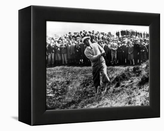 Bobby Jones at the British Amateur Golf Championship at St. Andrews, Scotland, June 1930-null-Framed Stretched Canvas