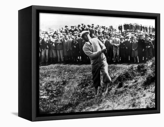 Bobby Jones at the British Amateur Golf Championship at St. Andrews, Scotland, June 1930-null-Framed Stretched Canvas