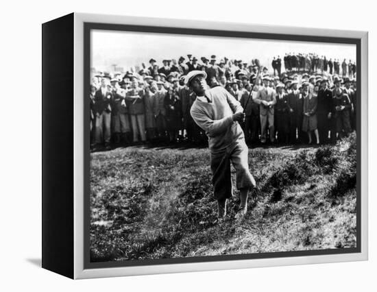 Bobby Jones at the British Amateur Golf Championship at St. Andrews, Scotland, June 1930-null-Framed Stretched Canvas