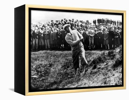 Bobby Jones at the British Amateur Golf Championship at St. Andrews, Scotland, June 1930-null-Framed Stretched Canvas