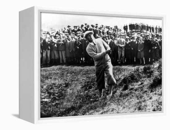 Bobby Jones at the British Amateur Golf Championship at St. Andrews, Scotland, June 1930-null-Framed Stretched Canvas