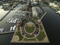 Aerial Photo of Downtown Pensacola, Fl.-Bobby R Lee-Photographic Print