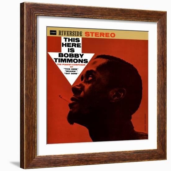 Bobby Timmons - This Here is Bobby Timmons-null-Framed Art Print