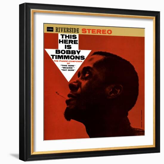 Bobby Timmons - This Here is Bobby Timmons-null-Framed Art Print