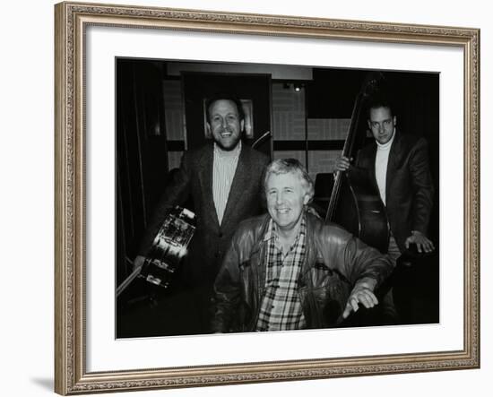 Bobby Worth, Brian Dee and Mario Castronari at Lansdowne Studios, Holland Par-Denis Williams-Framed Photographic Print