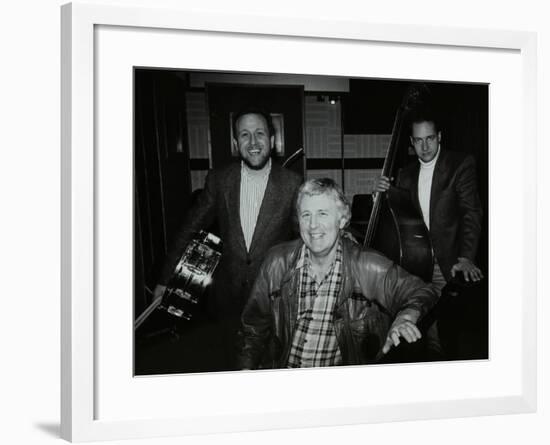 Bobby Worth, Brian Dee and Mario Castronari at Lansdowne Studios, Holland Par-Denis Williams-Framed Photographic Print