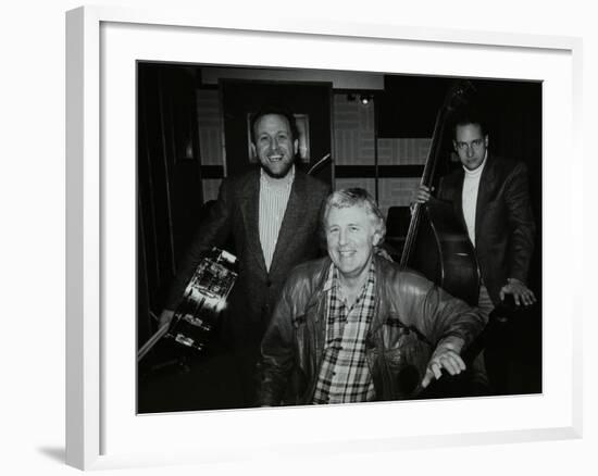 Bobby Worth, Brian Dee and Mario Castronari at Lansdowne Studios, Holland Par-Denis Williams-Framed Photographic Print