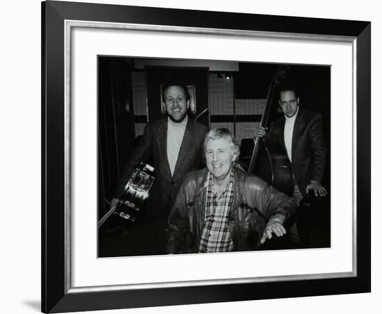 Bobby Worth, Brian Dee and Mario Castronari at Lansdowne Studios, Holland Par-Denis Williams-Framed Photographic Print