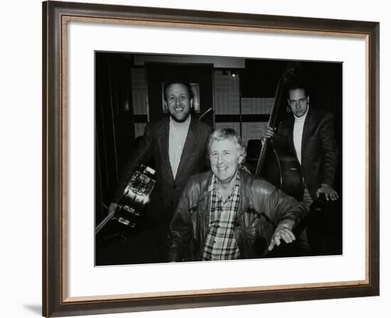 Bobby Worth, Brian Dee and Mario Castronari at Lansdowne Studios, Holland Par-Denis Williams-Framed Photographic Print