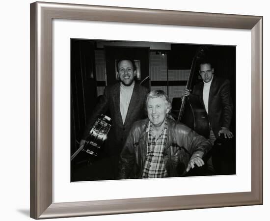 Bobby Worth, Brian Dee and Mario Castronari at Lansdowne Studios, Holland Par-Denis Williams-Framed Photographic Print