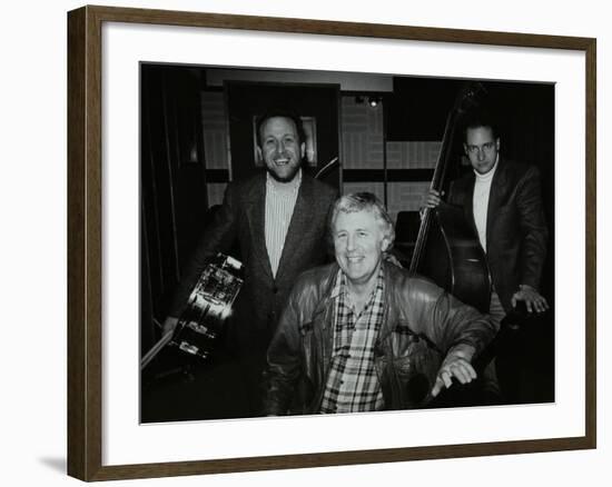 Bobby Worth, Brian Dee and Mario Castronari at Lansdowne Studios, Holland Par-Denis Williams-Framed Photographic Print